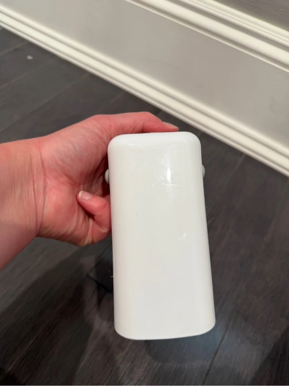 NWT White & Gray Bathroom Faucet Extender for Kids and Toddlers